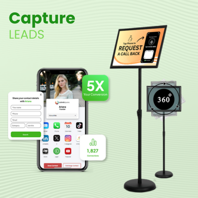 Lead Collection Simplified: Using NFC Technology to Connect with Customers Effortlessly