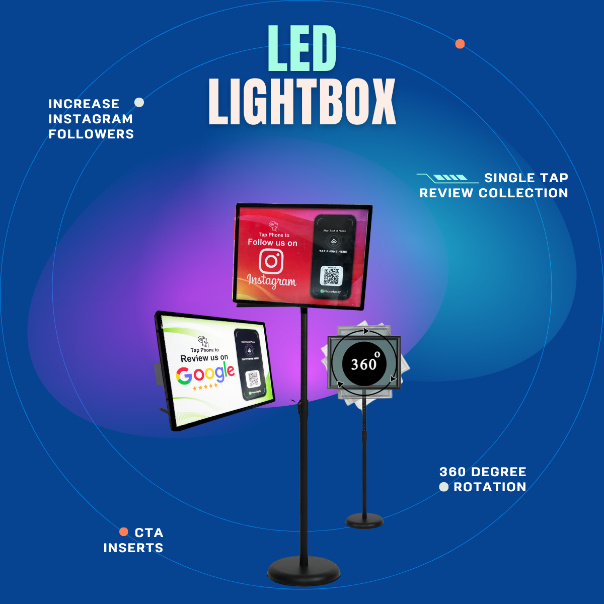How to Use the LED LightBox to Gain More Instagram Followers