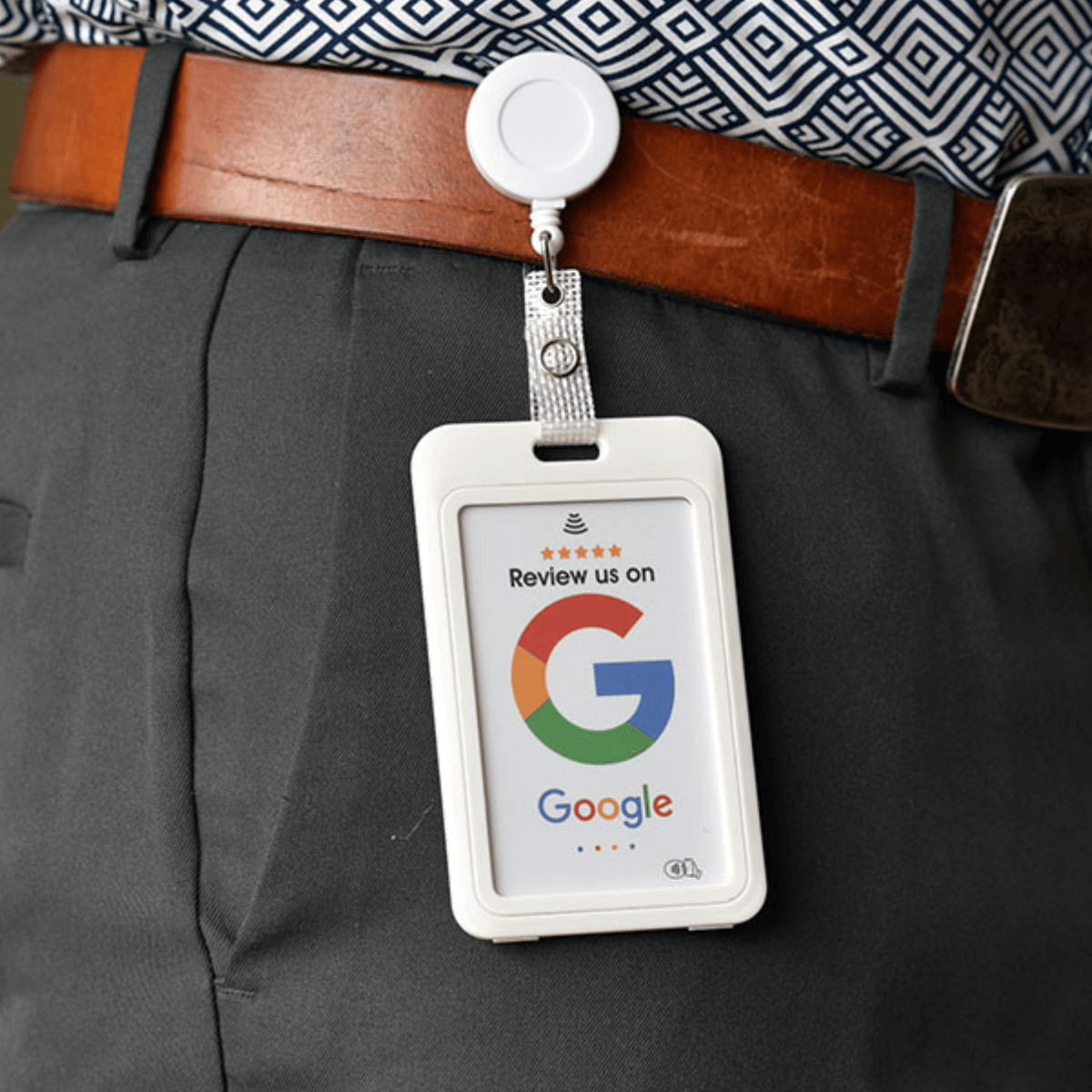 NFCQR Code Smart Tap Review Cards - Collect Google Reviews For Your Business - 3