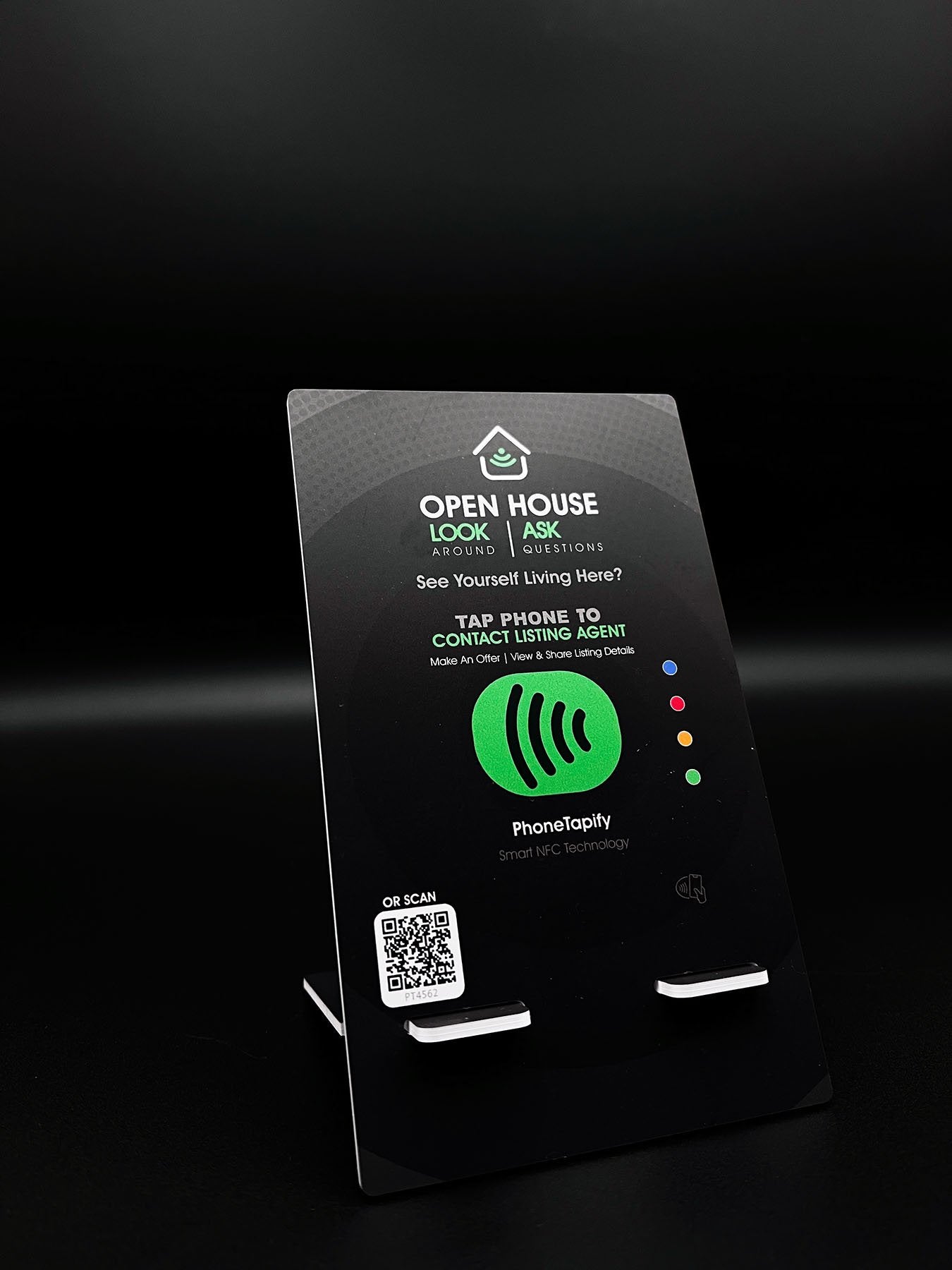 Real Estate Open House NFC Kit Table Stand