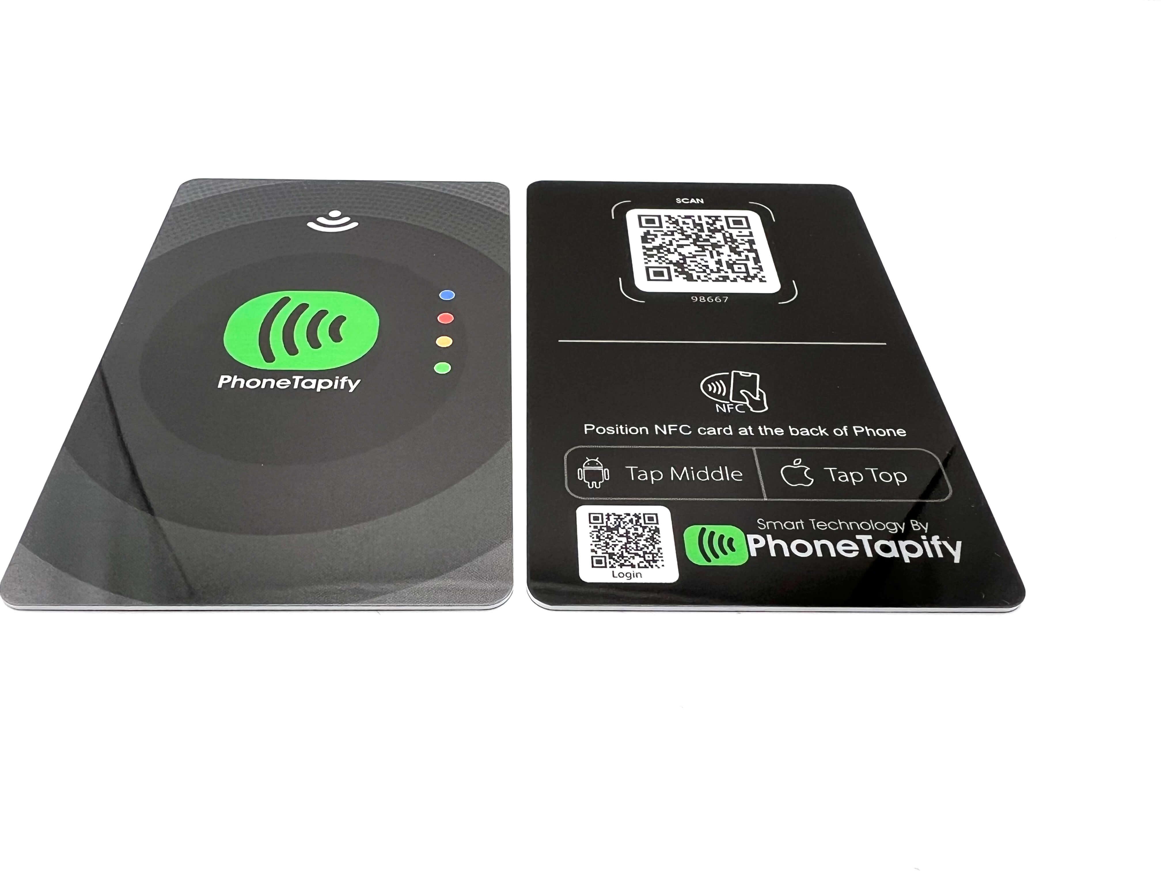 NFC & QR Code PVC Digital Business Card