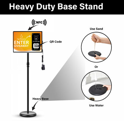 Exchange Contacts & More with the All-in-One LED LightBox | Comes with Multiple Call to Action Inserts