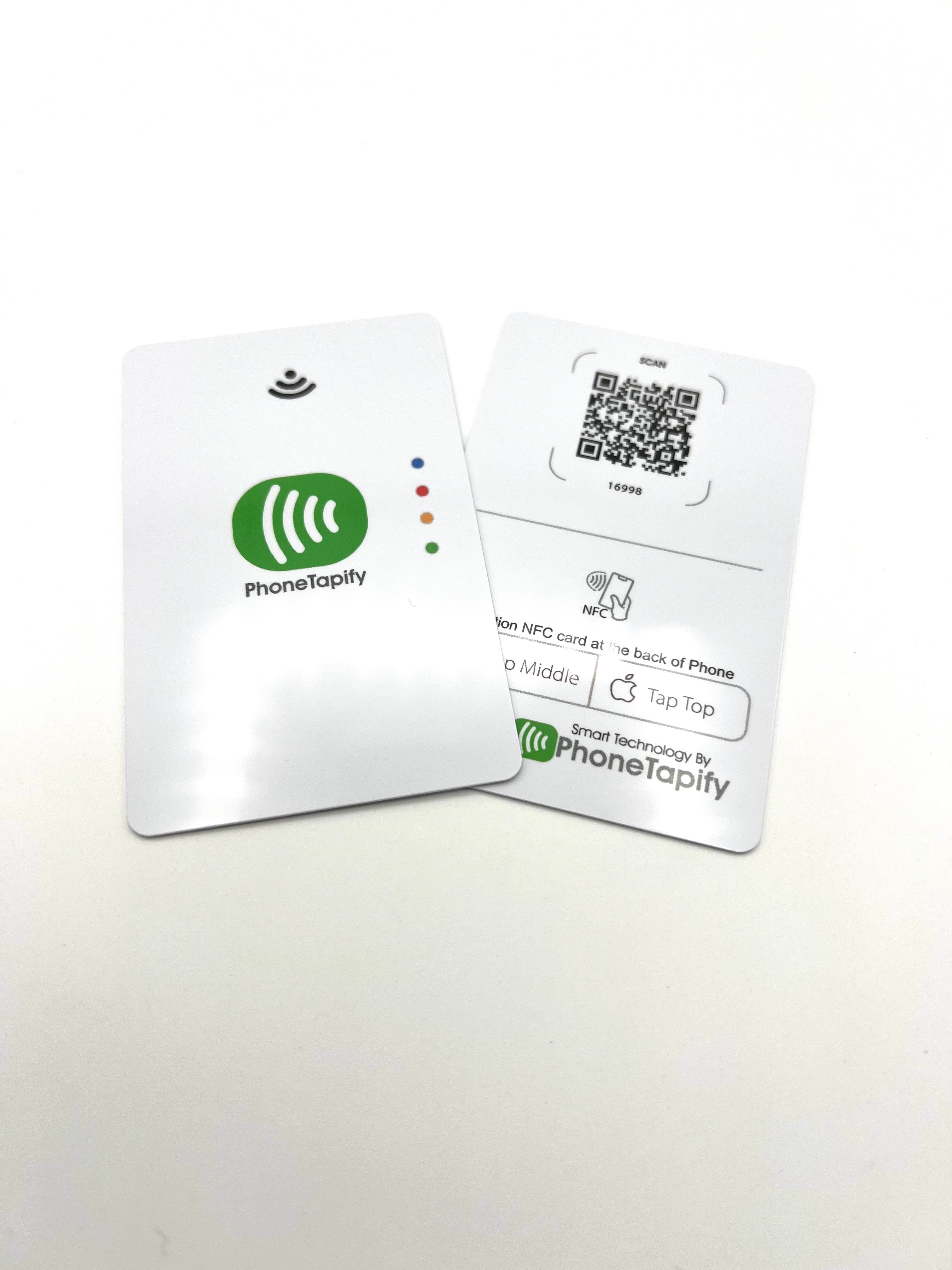 NFC & QR Code PVC Digital Business Card