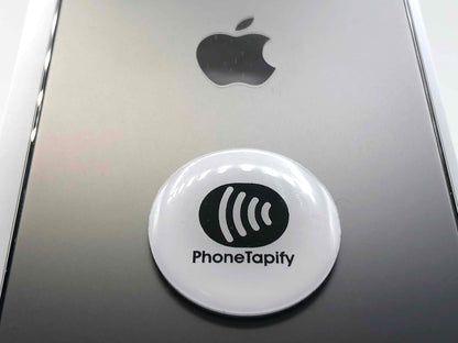 NFC Business card Adhesive Phone Button