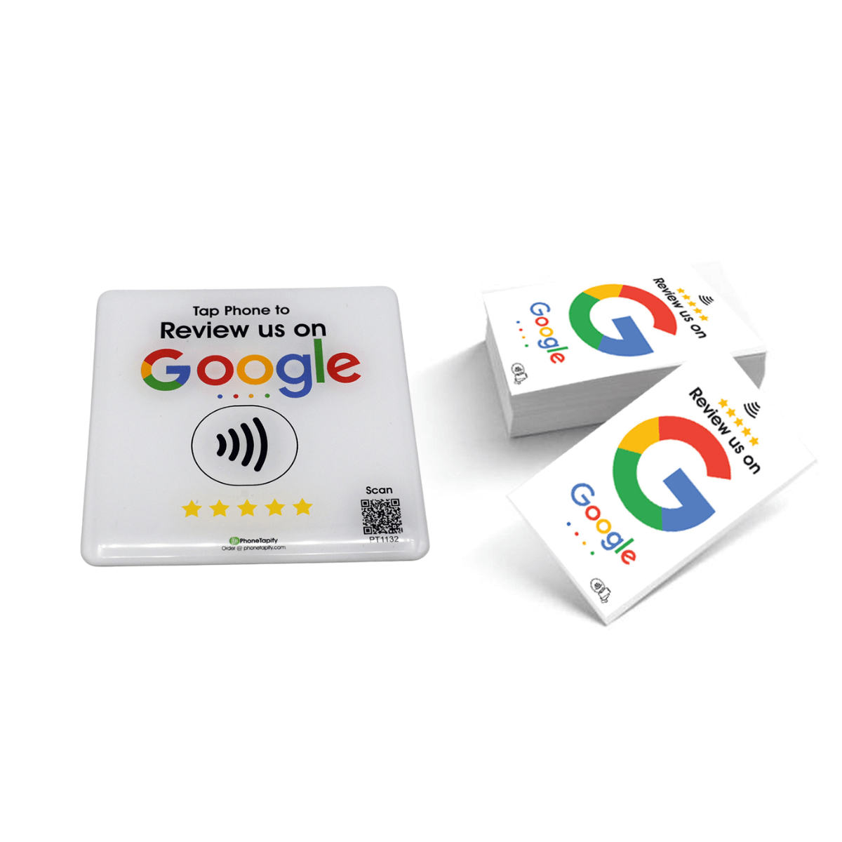 Google Review Table Sticker NFC Google Review Sticker | Google Reviews For Your Business – PhoneTapify