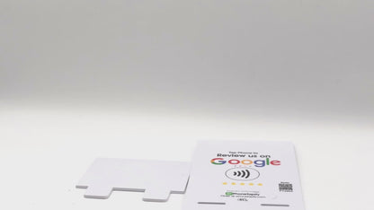 Google Review NFC Table Stand